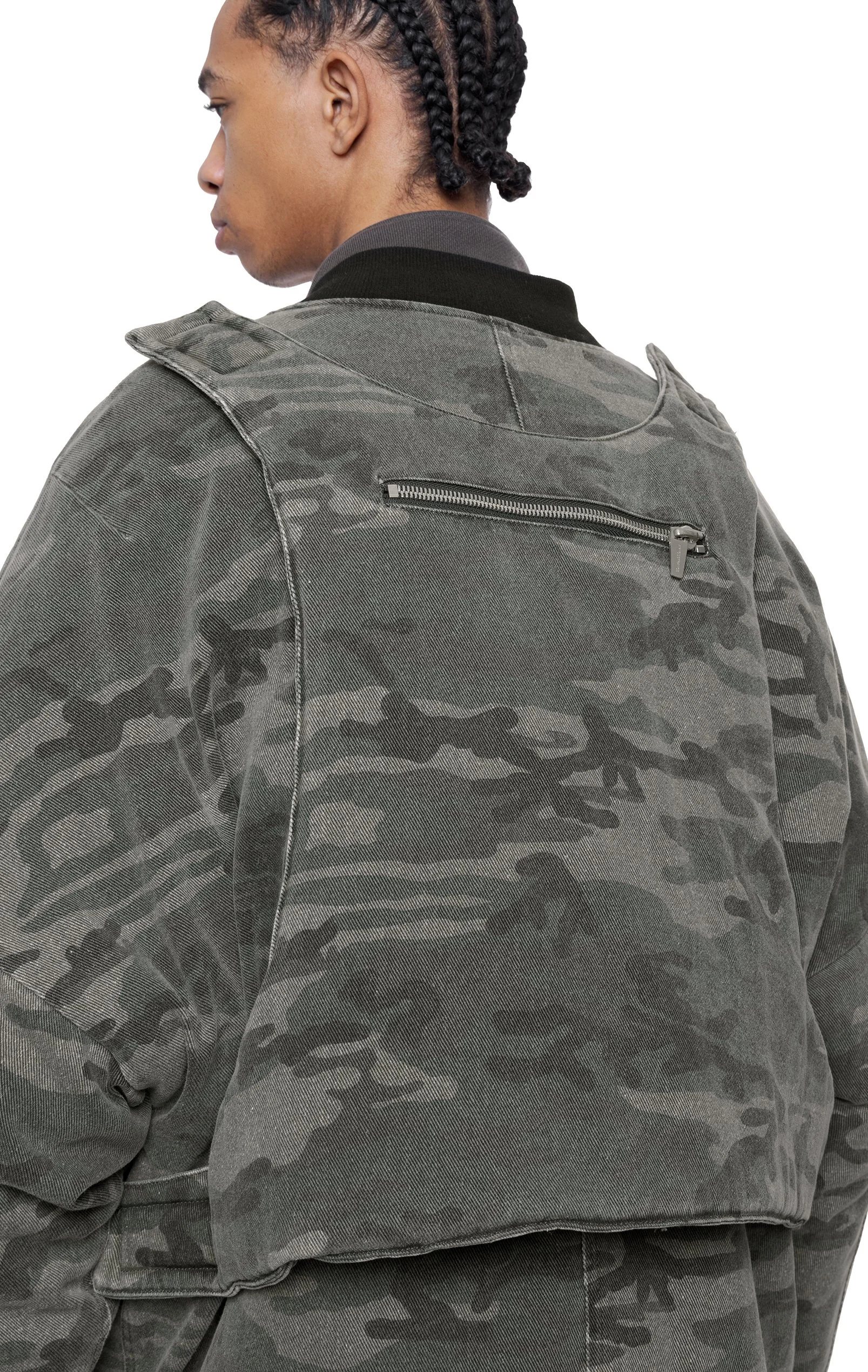 ARNODEFRANCE CAMO BOMBER JACKET ジャケット ARNODEFRANCE - CAMO BOMBER JACKET | ARNODEFRANCE - Industrial
